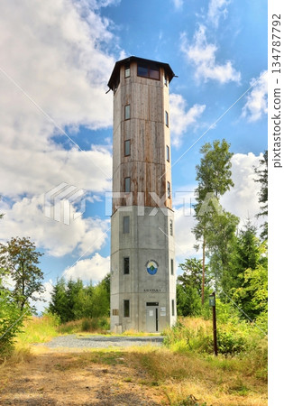 Tourist observation named Kalamajka in Czech republic 134787792