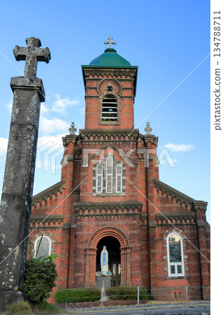 Tabira Cathedral in Hirado, Nagasaki Prefecture Tabira Cathedral in Hirado, Nagasaki Prefecture 134788711