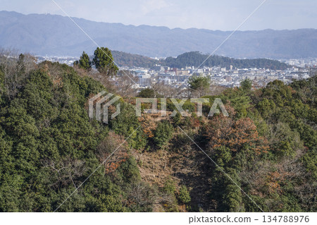 從大彥閣(千光寺)接待大廳看到的景色(冬季) 從大彥閣(千光寺)接待大廳看到的景色(冬季) 134788976