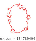 Irritation and anger speech bubbles 134789494