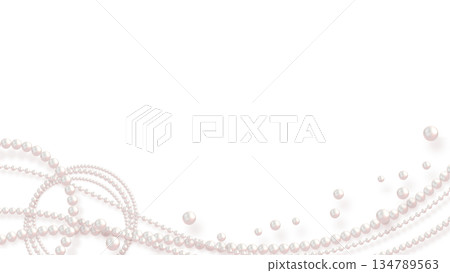 Realistic pearl background Realistic pearl background 134789563