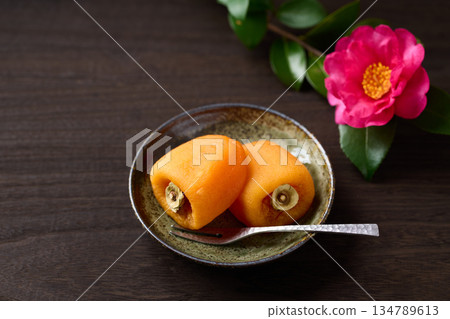 Fukushima Prefecture dried persimmons Fukushima Prefecture dried persimmons 134789613