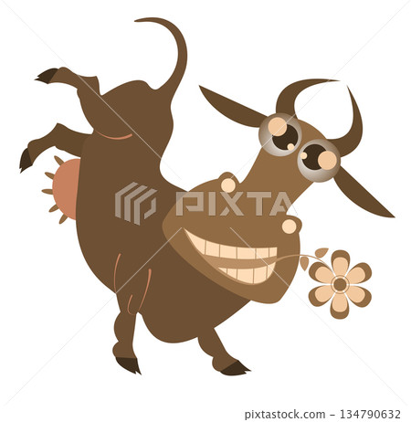 cow, animal, vector 134790632