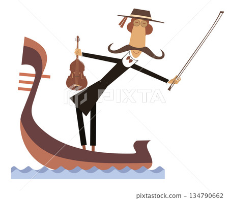 man, silhouette, vector 134790662