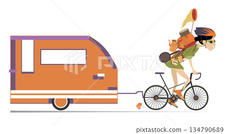 bike, cyclist, bicycle 134790689