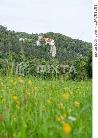 A Castle on a Hill, Prunn Castle, Bavaria, Germany A Castle on a Hill, Prunn Castle, Bavaria, Germany 134791291