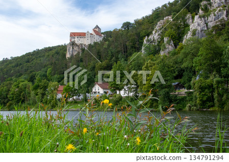 A Castle on a Hill, Prunn Castle, Bavaria, Germany A Castle on a Hill, Prunn Castle, Bavaria, Germany 134791294