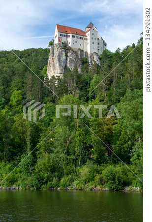 A Castle on a Hill, Prunn Castle, Bavaria, Germany A Castle on a Hill, Prunn Castle, Bavaria, Germany 134791302