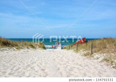 Beach of Zingst, Germany 134791531