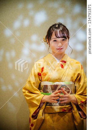 Kimono young lady Kimono young lady 134791871