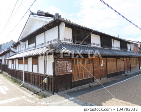 出雲街道、岡山縣津山城東地區的古老建築、勝俁町街景、津山城下町漫步 134792338