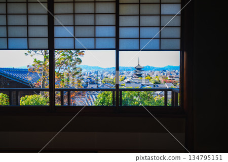 The garden of Tairyu Sanso in Kyoto The garden of Tairyu Sanso in Kyoto 134795151