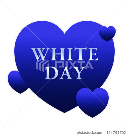 Valentine's Day Heart (Blue) Valentine's Day Heart (Blue) 134795702