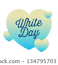 Valentine's Day Heart (Blue) 134795703