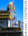 Construction of high-rise buildings in Tel Aviv. Israel 134796136