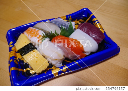 Takeaway sushi Takeaway sushi 134796157