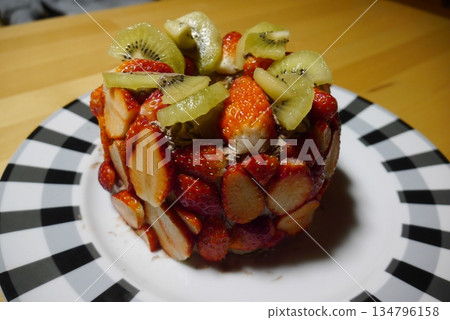 Strawberry Decoration Cake Strawberry Decoration Cake 134796158