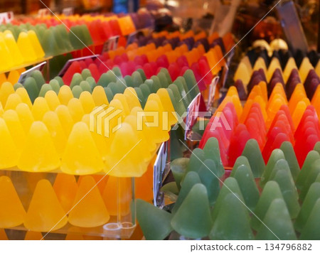 Cuberdon，一種傳統的比利時糖果（比利時布魯日） 134796882