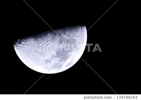 Moon: Thirteenth Night Moon (2025/12/28 Lunar Age 8.4) Artemis Program 134798163