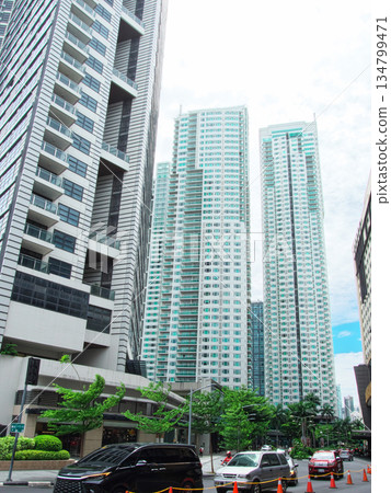 The dynamic Philippines - Manila Makati city center (Ayala Center) Urban landscape (June 2025) 134799471