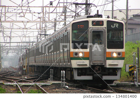 [JU]宇都宮線211系列列車（15輛編組列車：上野⇔宇都宮） 134801400