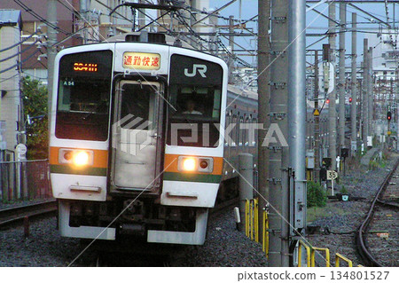 [JU] Takasaki Line 211 series direction sign car (commuter rapid service) 134801527