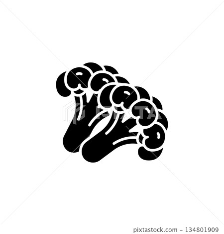 broccoli vector icon. Vegetable icon solid style. perfect use for logo, presentation, website, and more. modern icon design glyph style broccoli vector icon. Vegetable icon solid style. perfect use for logo, presentation, website, and more. modern icon design glyph style 134801909