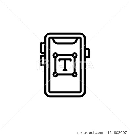 Text Editor vector icon. Coding and programming icon line style. perfect use for logo, presentation, website, and more. Modern icon design outline style Text Editor vector icon. Coding and programming icon line style. perfect use for logo, presentation, website, and more. Modern icon design outline style 134802007