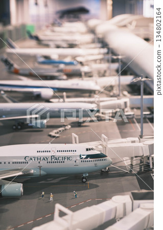 【關西國際機場】整個機場的大型模型 134802164