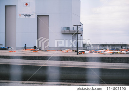 [Wakayama Marina City] A resort scene in a rural town 134803190