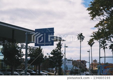 [Wakayama Marina City] A resort scene in a rural town 134803193