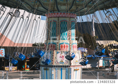 [Porto Europa] A theme park with a European-style townscape 134803328
