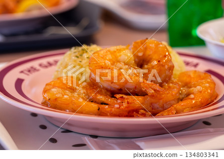 Ikei Island's signature dish: spicy shrimp rice with spices 134803341