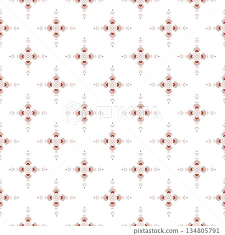 green and red abstract geometric seamless ethnic pattern background, repeatable motif for fabric and wallpaper design illustration green and red abstract geometric seamless ethnic pattern background, repeatable motif for fabric and wallpaper design illustration 134805791