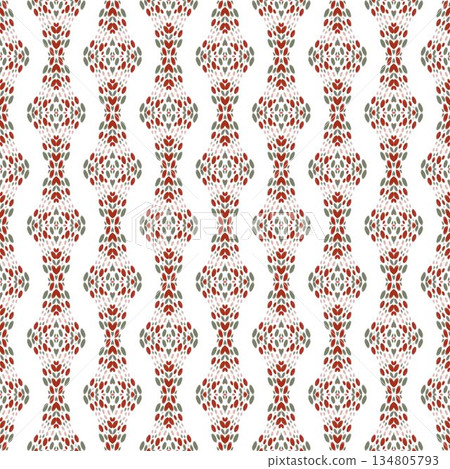 green and red abstract geometric seamless ethnic pattern background, repeatable motif for fabric and wallpaper design illustration green and red abstract geometric seamless ethnic pattern background, repeatable motif for fabric and wallpaper design illustration 134805793