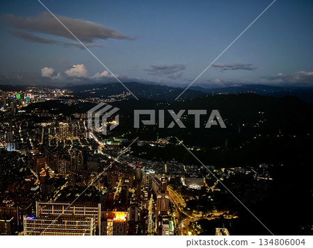 Night view from Taipei 101 Night view from Taipei 101 134806004