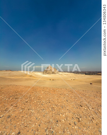 Ancient Wonders of Egypt with the Great Pyramids of Giza Ancient Wonders of Egypt with the Great Pyramids of Giza 134806343