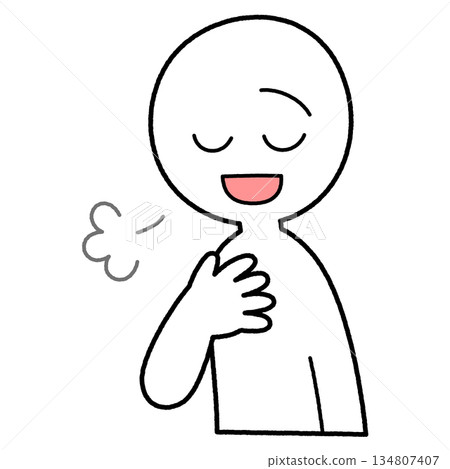 圖:一名白人撫摸自己的胸部 圖:一名白人撫摸自己的胸部 134807407