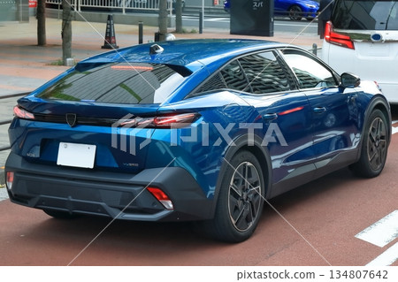 French compact car French compact car 134807642