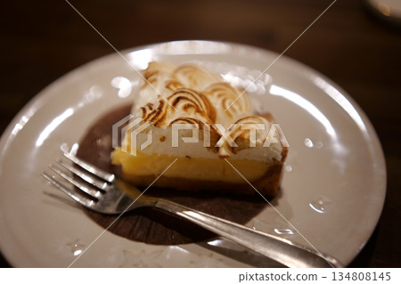 Homemade lemon pie dessert 134808145