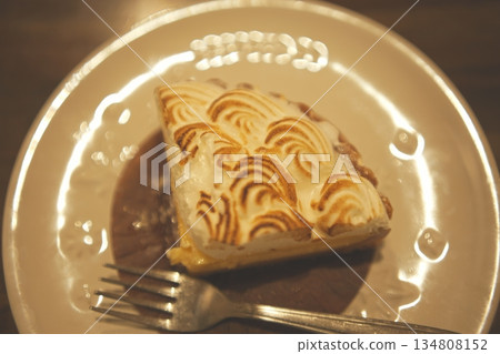 Homemade lemon pie dessert Homemade lemon pie dessert 134808152