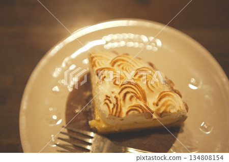Homemade lemon pie dessert 134808154