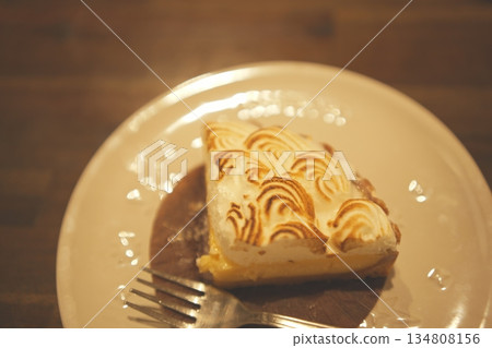 Homemade lemon pie dessert Homemade lemon pie dessert 134808156