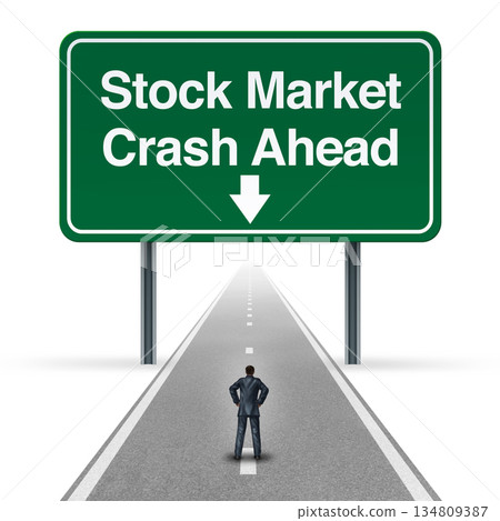 Stock Market Crash Stock Market Crash 134809387
