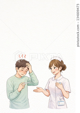 男性患者主訴發燒,護士1 男性患者主訴發燒,護士1 134809473