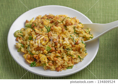 納豆炒飯 納豆炒飯 134809524