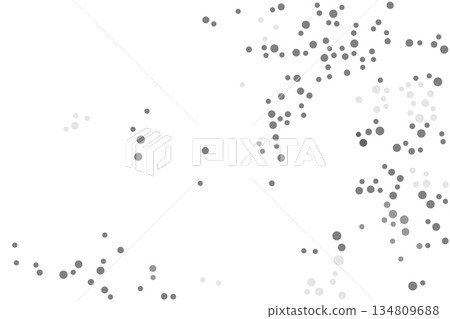 Circle shapes layout with decorative blurred design in abstract background. 134809688