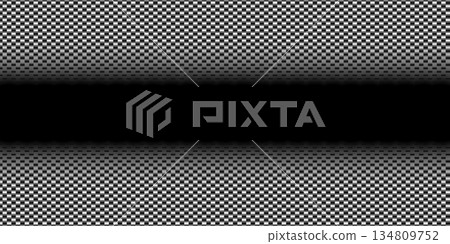 Carbon Fiber Pattern Monochrome with Central Illumination and Vignette. 134809752