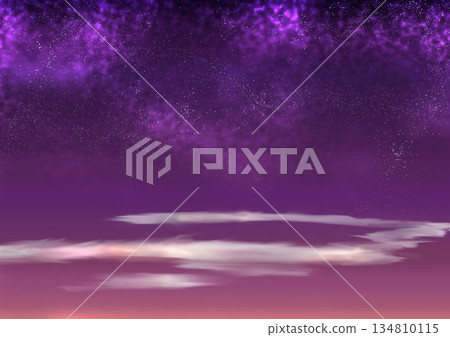 紫色星空 134810115