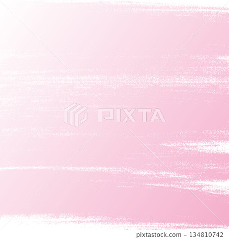 Pale pink gradient hand drawn painted background illustration 134810742